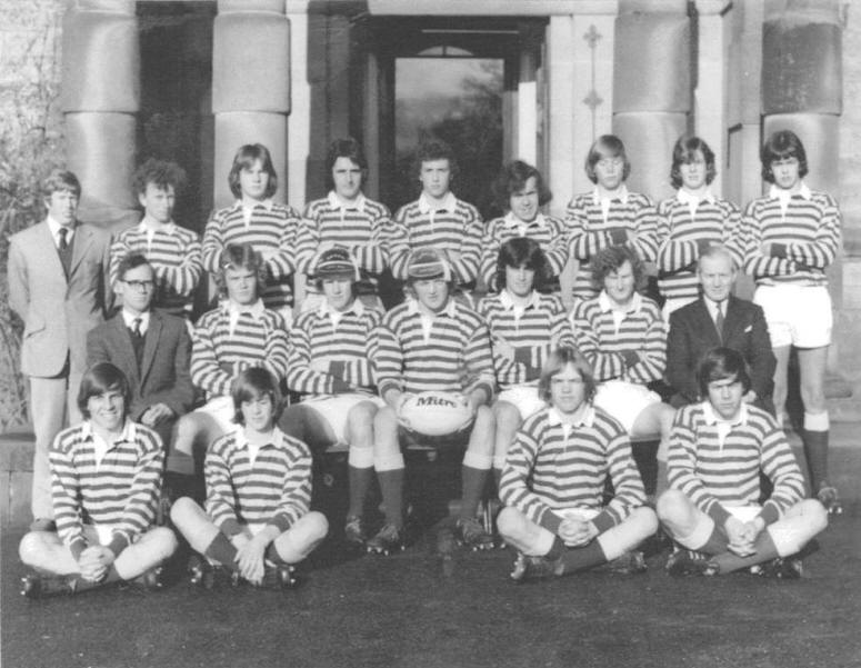 Keil School Rugby 1st XV Team - 1975